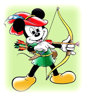 Mickey Mouse_Robin Hood