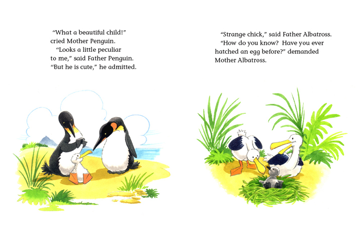 Read-Aloud Book_The Penguin Child and the Albatross Child_Admiring babies_4